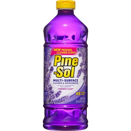 PINE-SOL Multi-Surface Cleaner, 48 fl oz (1.5 quart) Lavender, 8 PK CLO40272CT